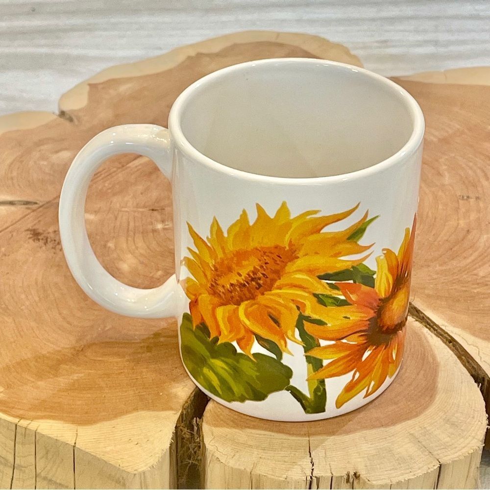 Sunflower Ceramic Mug by Royal Norfolk